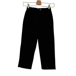 Cat & Jack Kids Boys School Uniform Pants 5 Black Straight Leg Adjustable Waist